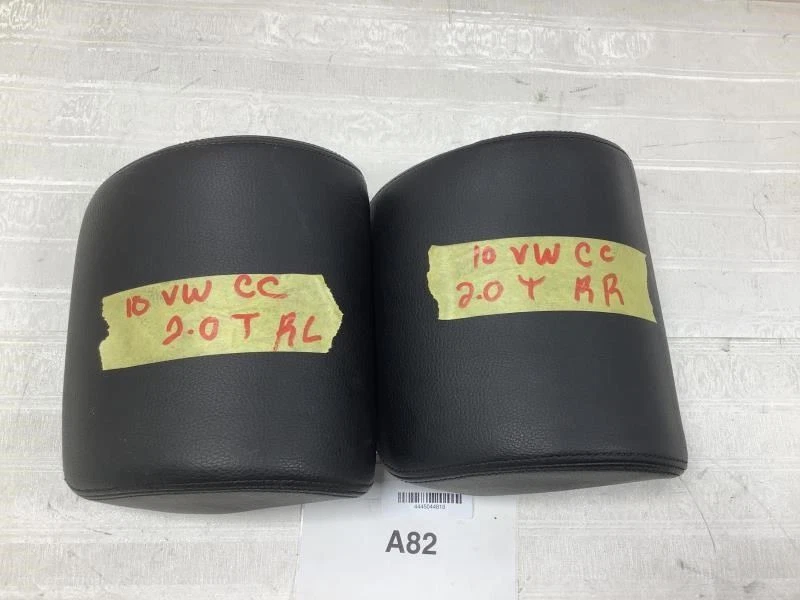 2011 VOLKSWAGEN CC REAR LEFT&RIGHT DRIVER&PASSENGER SIDE HEADREST OEM+ - Image 4 of 4