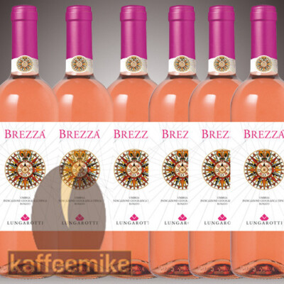 Brezza Rosato Lungarotti 12% 6 x 0,75l Roséwein
