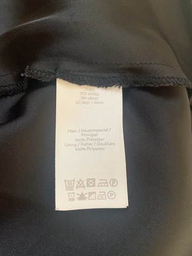 BODEN BLACK STAR PRINT FLOATYCHIFFON, LINED , TIERD MIDI SKIRT SIZE 14R - Picture 4 of 9
