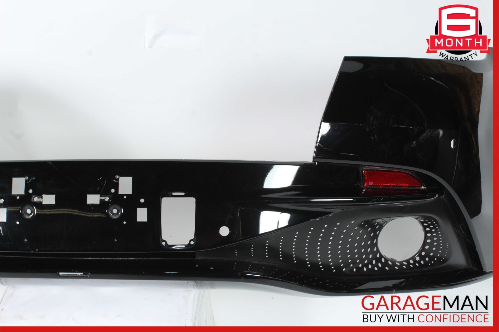 20-22 Aston Martin DB11 Rear Bumper Cover Trim Panel Assembly Black OEM