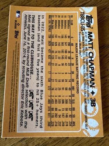 Confezione argento 2023 Topps 1988 cromato inserto a scelta quasi nuovo finitura il set - Foto 12 di 12