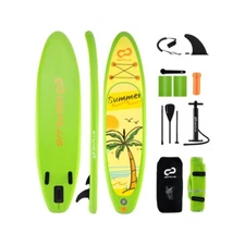 Foldable Portable Inflatable Stand up Paddle Board Sup Board Accessories w/Fins