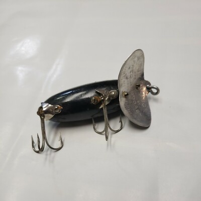pêche vintage Fred Arbogast JITTERBUG