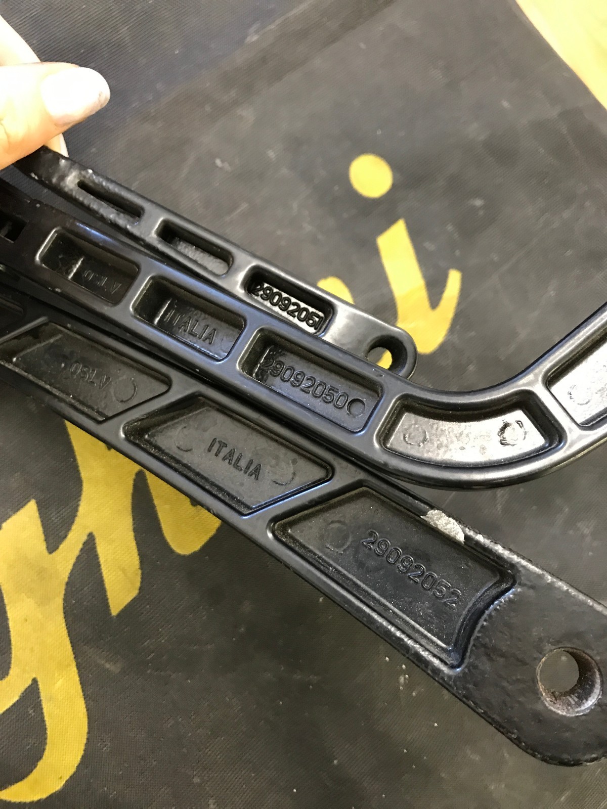 LAMBORGHINI GALLARDO WINDSHIELD WIPER ARM BLADE SET OEM 401955407 401955408