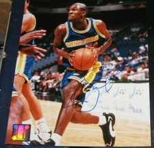 Joe Smith Golden St Warriors SIGNED AUTOGRAPHED Photo File 8x10 COA Basketball
