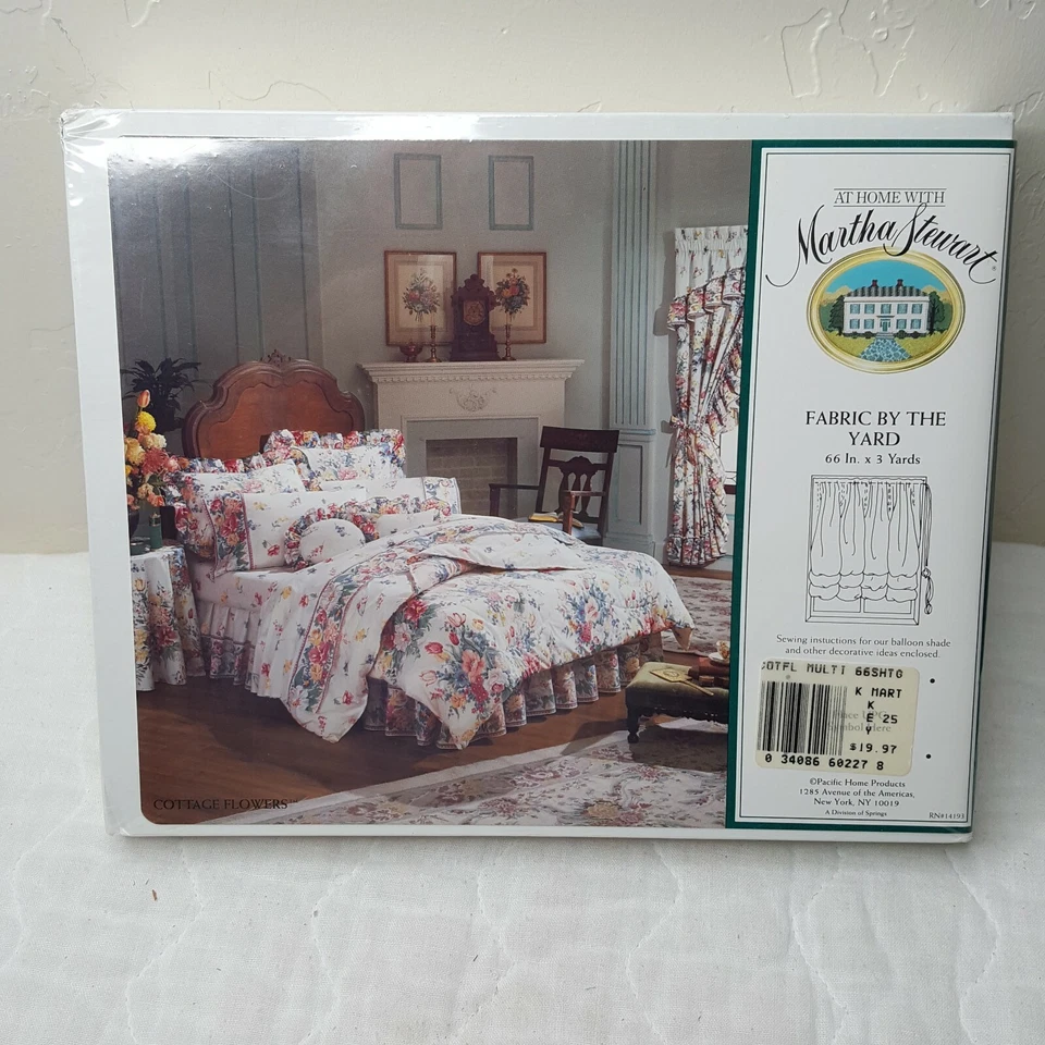 En casa con Martha Stewart TELA POR YARDA percal de lujo 3 yardas 180 unidades Foto 2 de 4