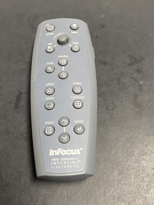 InFocus Projector Replacement Remote Control Tested CT060405562