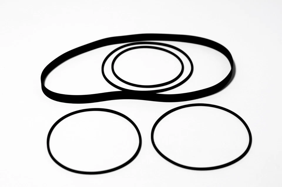 PIONEER CT F650 EUROPEEN COURROIES PLATINE CASSETTE NATUREL CAOUTCHOUC CTF650