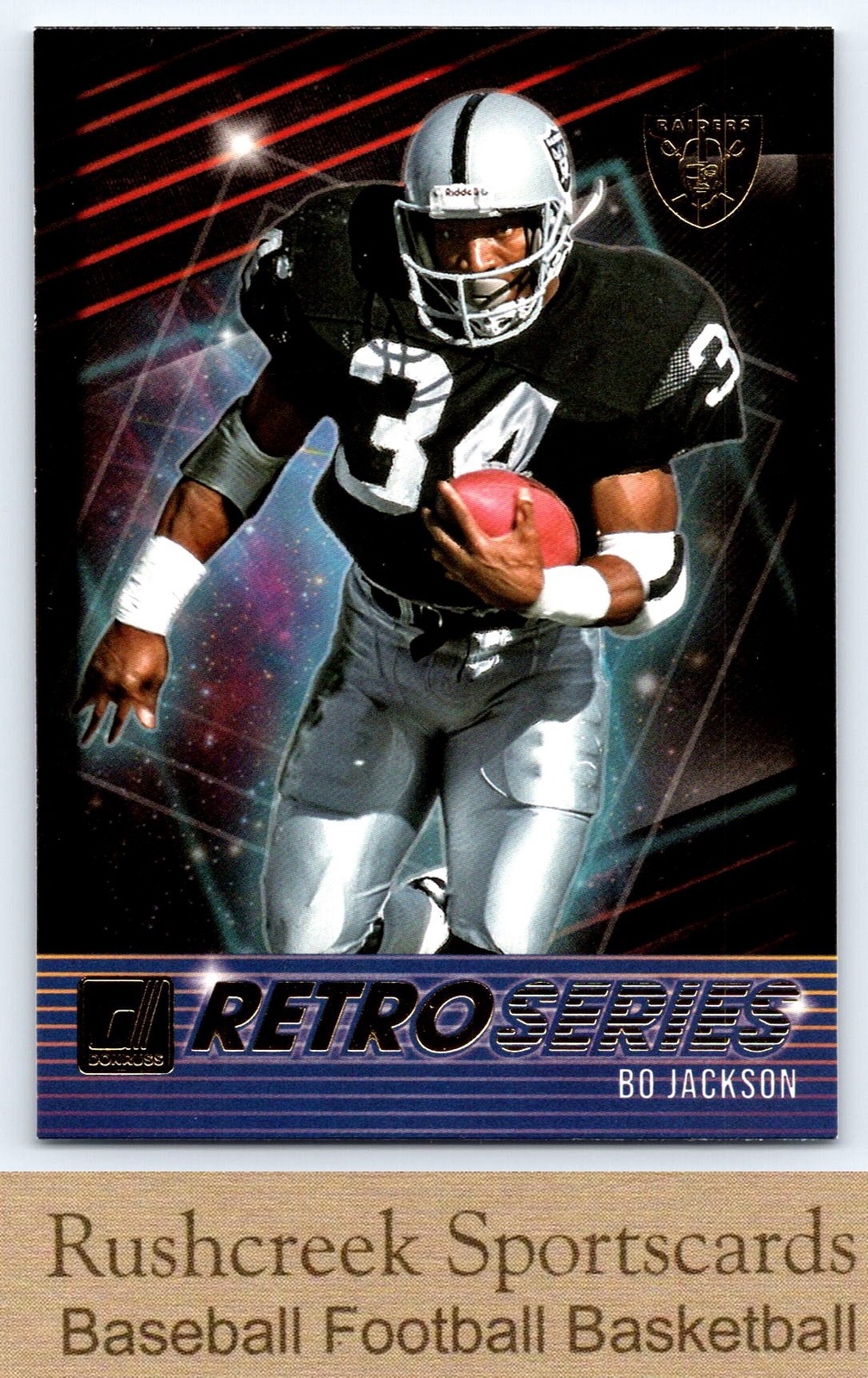 2021 Donruss #RS32 Bo Jackson Retro Series