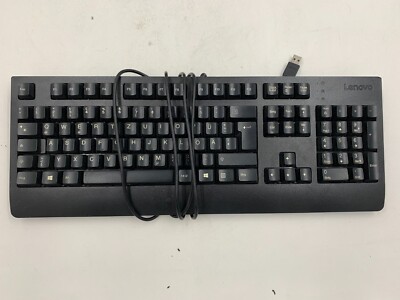 Lenovo - Wired Keyboard SK-8827 - schwarz, kabelgebunden (USB)