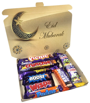 Cadbury Chocolate Freddo Twirl Boost Sweet Gift Box Hamper Happy Eid ...