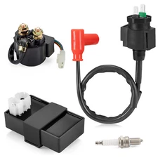 1995-2003 For Honda Foreman 400 Ignition Coil Spark Plug CDI Box Starter Relay