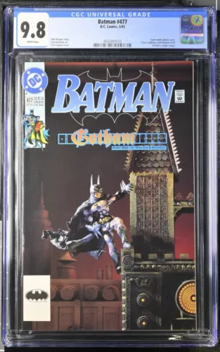 Batman #477 (1992, DC) CGC 9.8 💥 1st app of Gotham Gargoyle! 💥