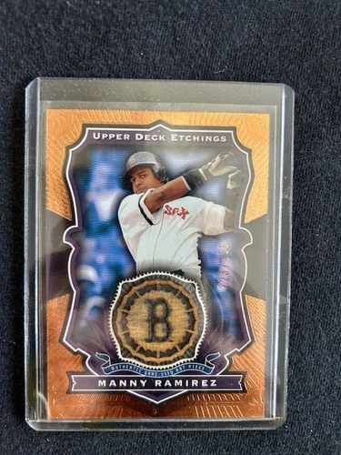 Manny Ramirez Certified Game Used Bat Card (Inventory #A)