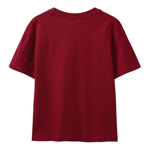 Loose Kids T-shirt Short Sleeve Shirts Unisex Tee Round Neck Tops Plain Girls - Picture 91 of 102