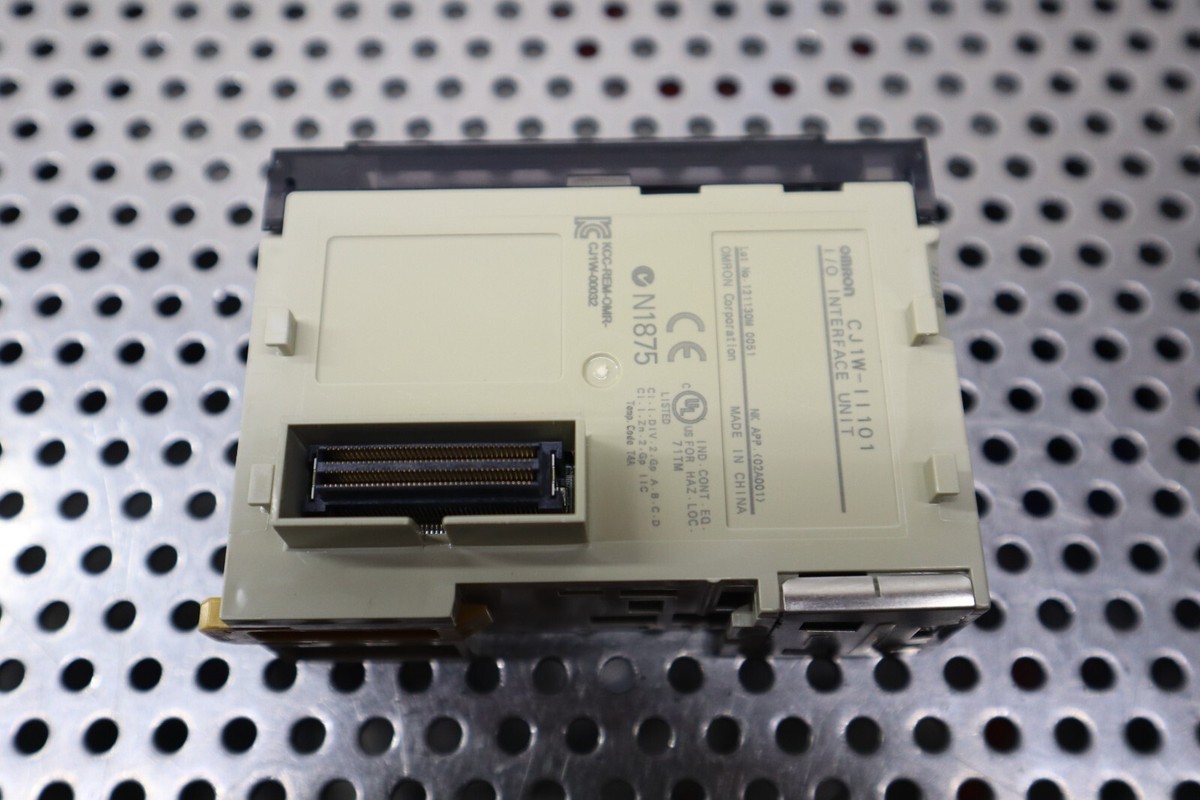 Omron CJ1W-II101 I/O Interface Unit Used With Warranty See