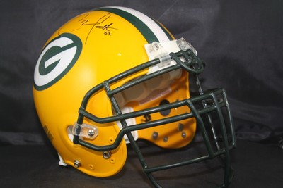 2007 Green Bay Packers Game Used/Team Issued Helmet - signed by Clay Matthews