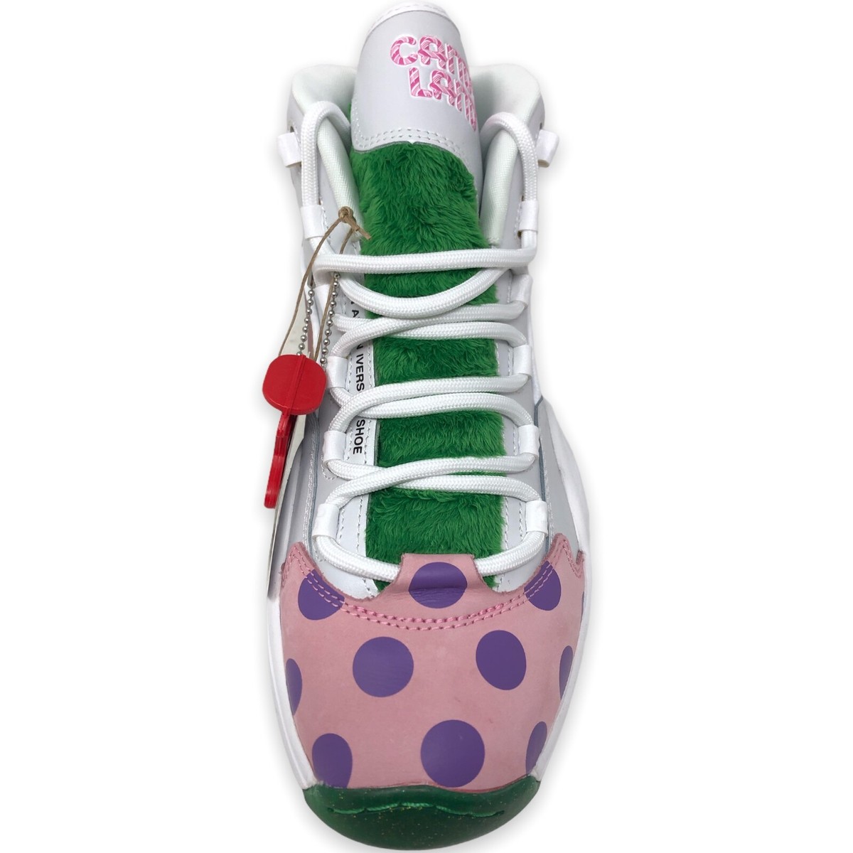 Reebok Mens Multicolor Question Mid Candy Land GZ8826 Athletic Shoes Size 9 Reebok Question Mid  main image 2