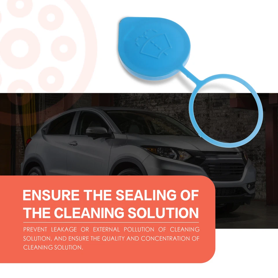 Tapa de botella de tanque de agua depósito de líquido limpiaparabrisas apta para Honda HR-V 2017 Foto 3 de 4