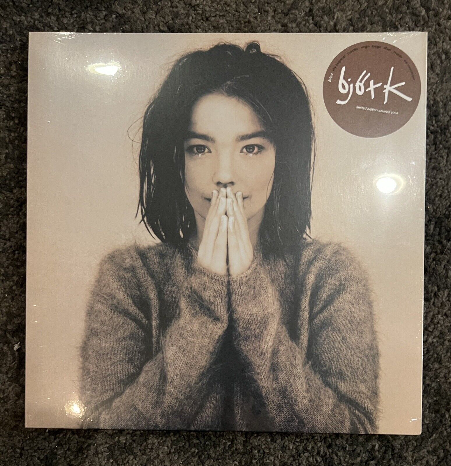 debut (limited putty golden colored vinyl) - bjork björk