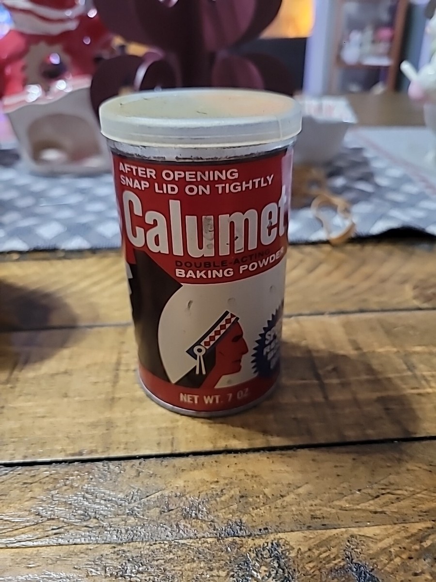 10s～20s ティン缶 CALUMET BAKING POWDER ブリキ 缶 Buy Vintage Calumet Baking Powder 7oz Tin