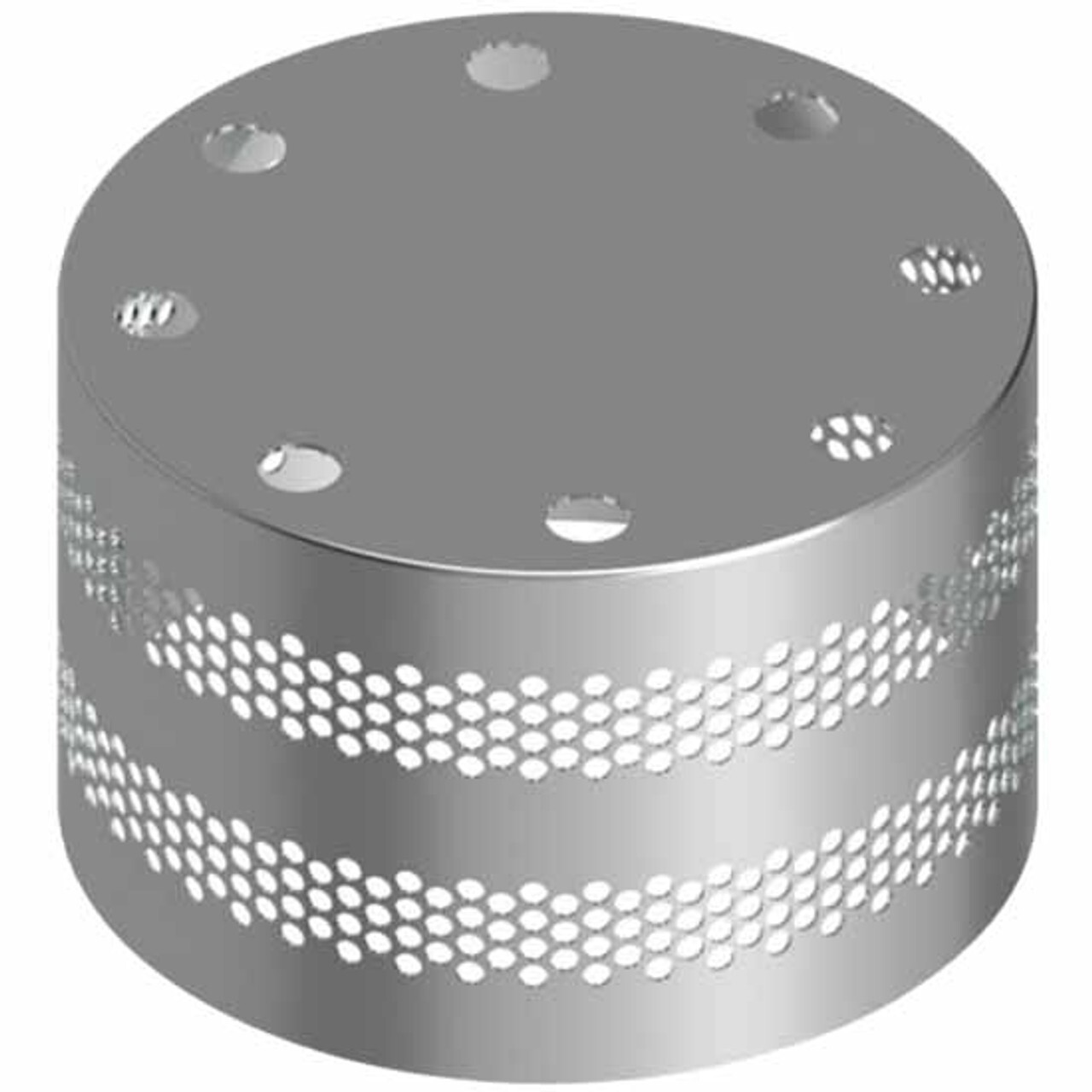 Hub Cover W/ 1/4 Inch Rnd Vent Holes On Side For Spicer Drive Axle Hub Covers