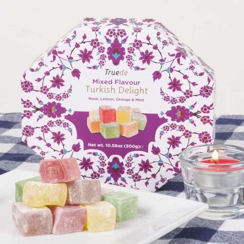 300g Mixed Nut / Rose Lemon / Mixed Flavour Turkish Delight Christmas Stocking - Picture 18 of 19