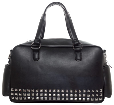 Sourpuss Studded Punk Emo Rockabilly Baby Child Diaper Bag Handbag