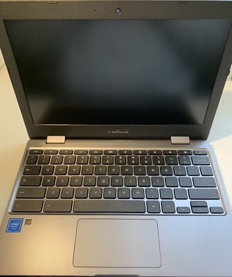 ASUS Chromebook 11.6'' (16GB,Dual-Core,2.4 GHz, 4GB) Laptop - Gray - CX22N