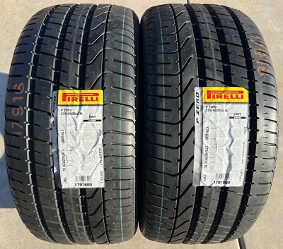 TWO BRAND NEW 275/40ZR20 106Y Pirelli P Zero TPC Spec Chevrolet