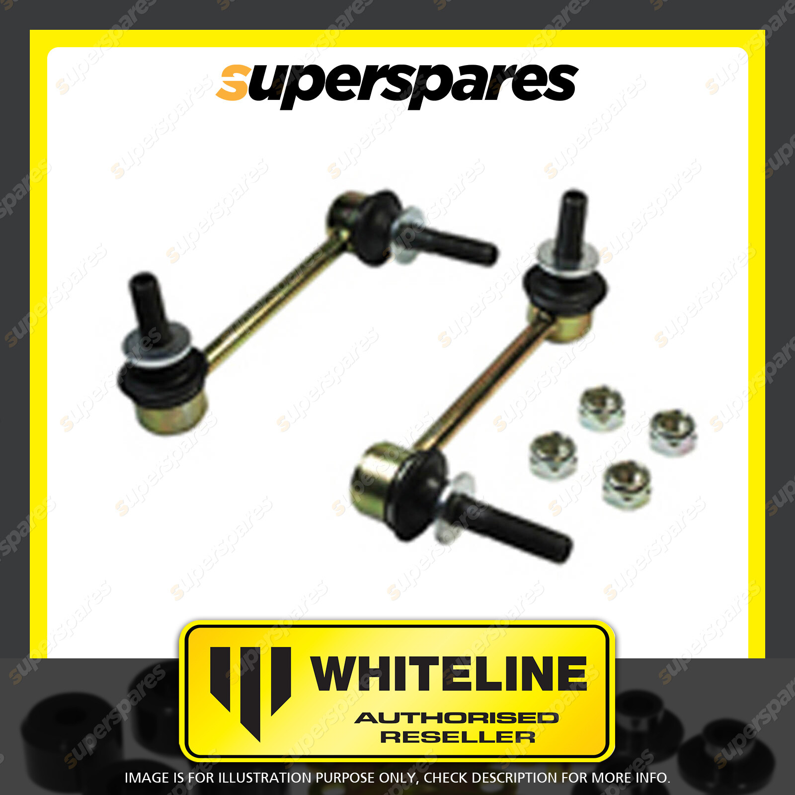2x Rear 2-8 Lift Sway Bar Links Extension for Toyota Prado 120 150 Series | Australia