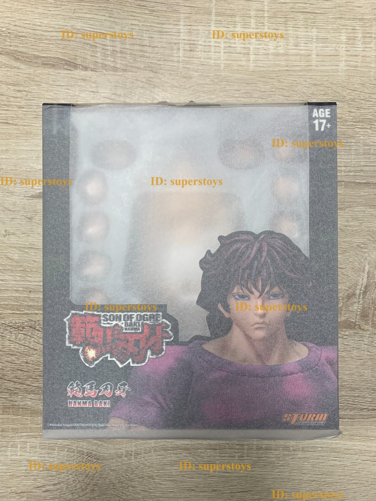 Storm Toys KIBK05 1/12 Baki Hanma Son of The Ogre Collectible Action Figure Toy