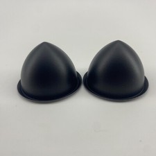 2- 35mm PP Speaker Dust Cap Bass Bullet Head Cover Sub-Woofer Repair Part