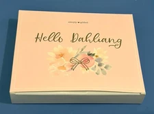 Simply Gilded Sub Box Hello Dahliang Washi Tape, Sticker Album, Charms & More
