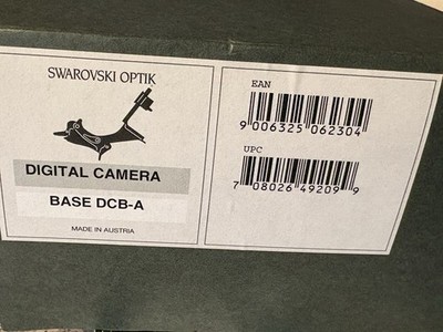 Swarovski Optik Digital Base holds Camera and Scope @ Once Flip Camera up DCB-A