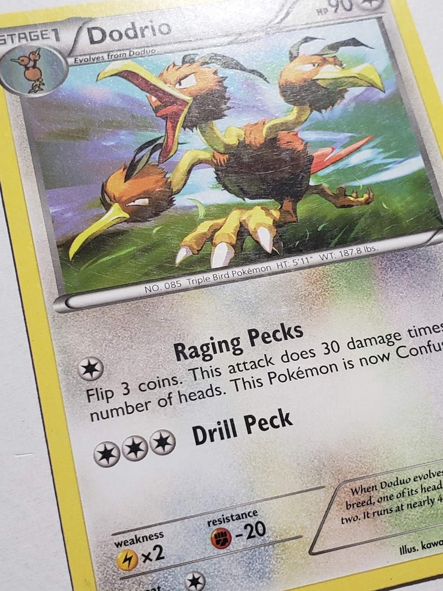 Dodrio 100/135 LP - Plasma Storm Pokemon Card $2 Combined Shipping - kawayoo Art Dodrio 100/135 LP - Plasma Storm Pokemon Card $2 Combined Shipping - kawayoo Art