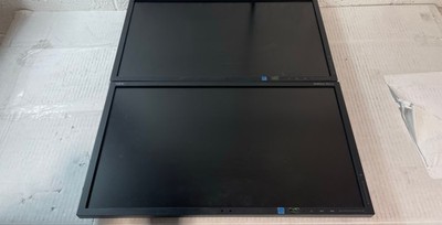 NEC MultiSync EX231W 23'' Full HD LED Backlit Widescreen LCD Monitor Lot of 2