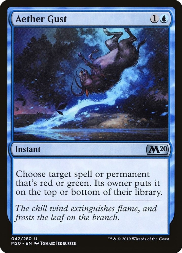 NM - Aether Gust M20 - 42 Core Set 2020