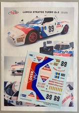 ARENA MODEL DECAL 1/24 - LANCIA STRATOS TURBO Gr.5 - ESS0/ASEPTOGYL - LE MANS 77
