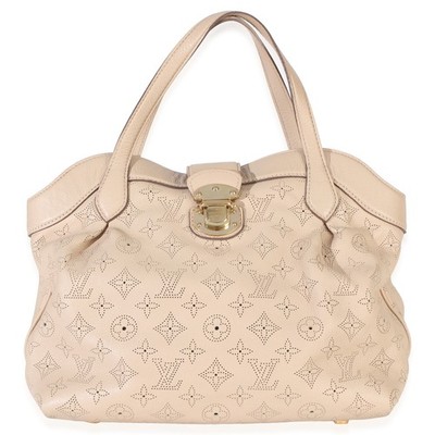 Louis Vuitton Mahina Cirrus PM Coquille Monogram Ledertasche Beige Neutral