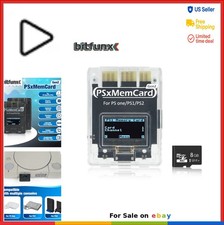PS1 PS2 Memory Card Adapter with MicroSD for PlayStation Game Consoles