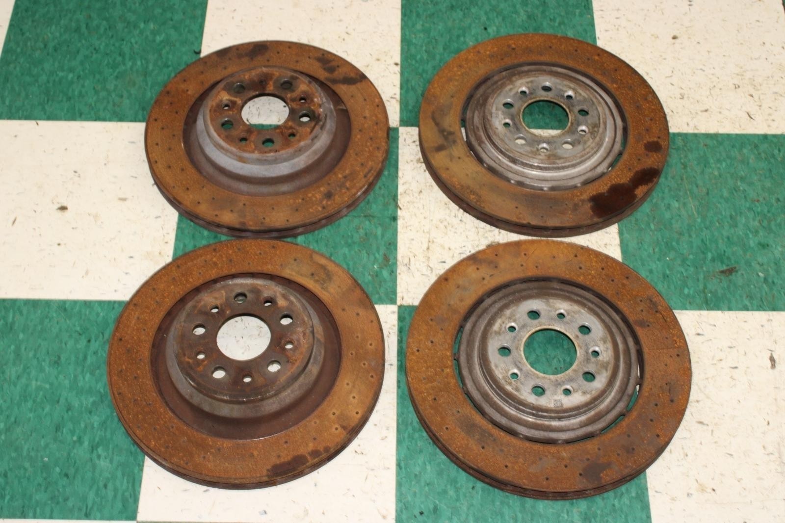 Maserati Ghibli 2014-2019 Front Left Brake discs 4 pcs