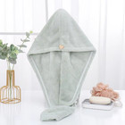 Microfiber Hair Towel Quick Dry Water Absorption Head Wrap Bath Cap UK