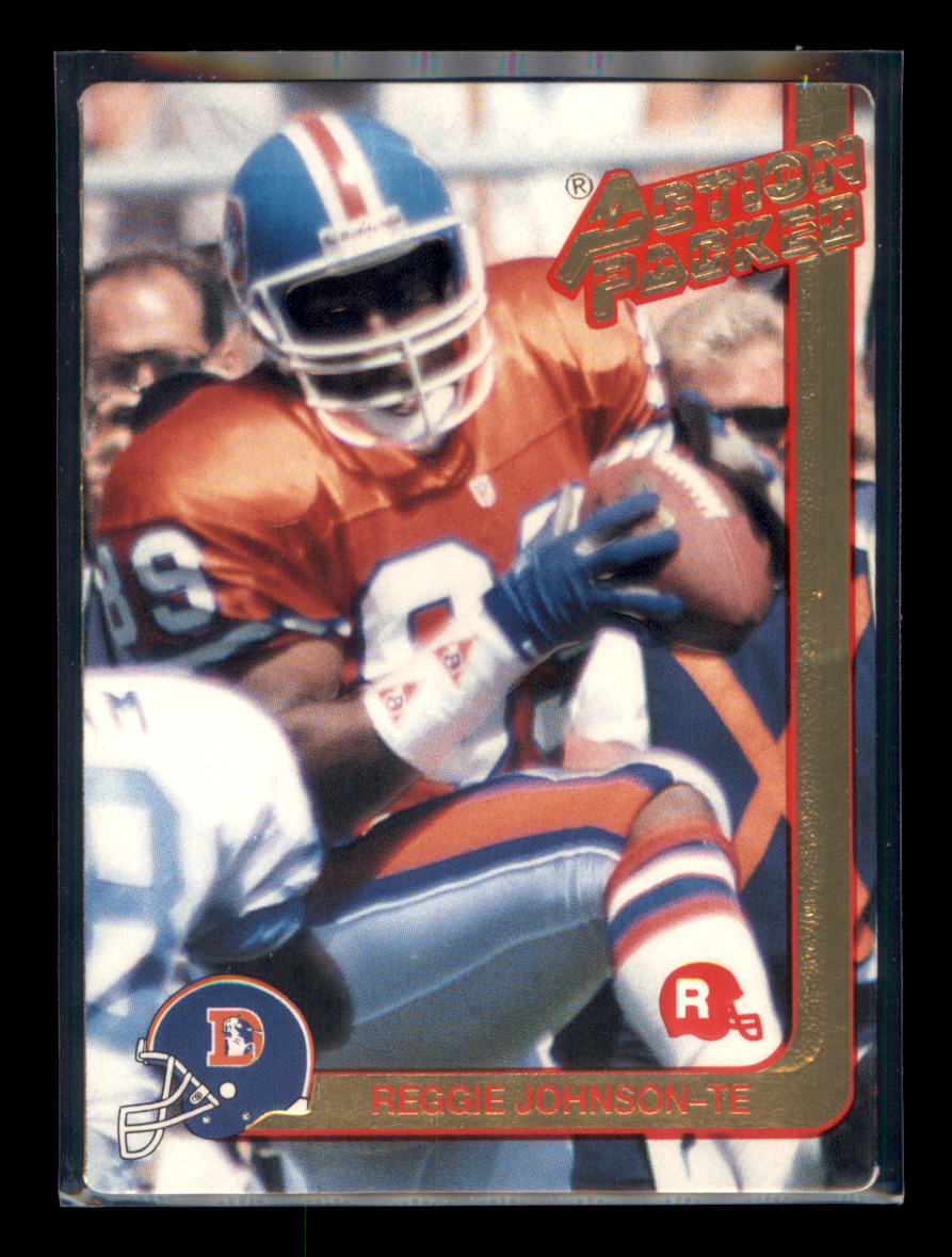 1991 Action Packed Rookie Update - Reggie Johnson #68 (RC)