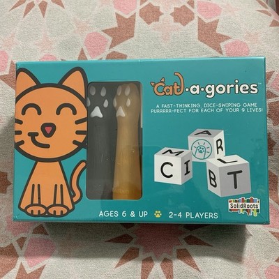NEW SEALED Solid Roots Family Games Cat-A-Gories Box SW KAT CATS Catagories Fun