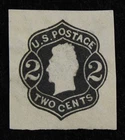 CKStamps: US Cut Square Stamps Collection Scott#U46 Unused H NG