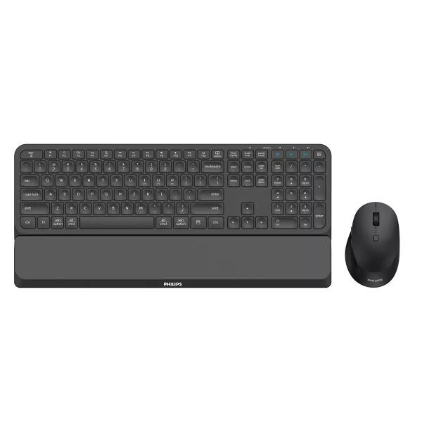 Philips combo tastiera + mouse ottico wireless bluetooth 7 tasti 3.200 dpi - Immagine 7