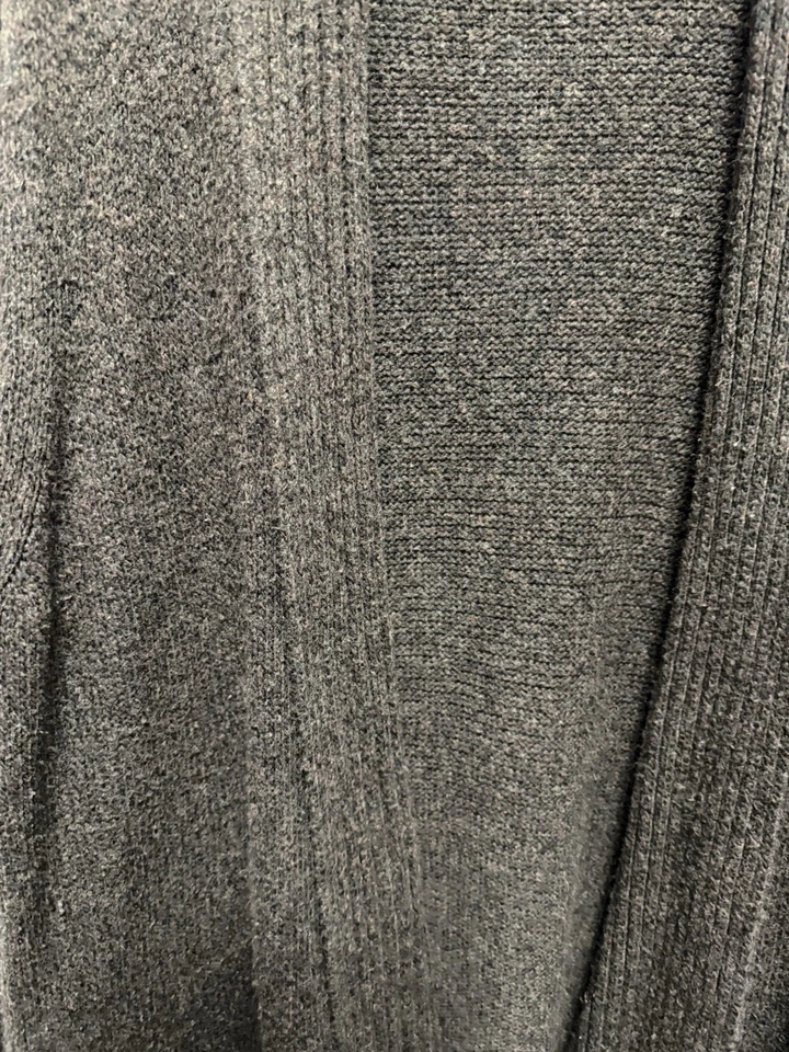 Cárdigan Sonoma Esponjoso Acogedor Marrón Frente Abierto 3X Foto 2 de 4