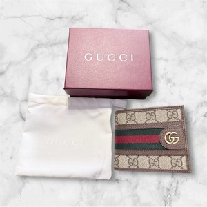 Gucci Ophidia GG Supreme Canvas Bifold Wallet | Pre-Owned | Great Condition