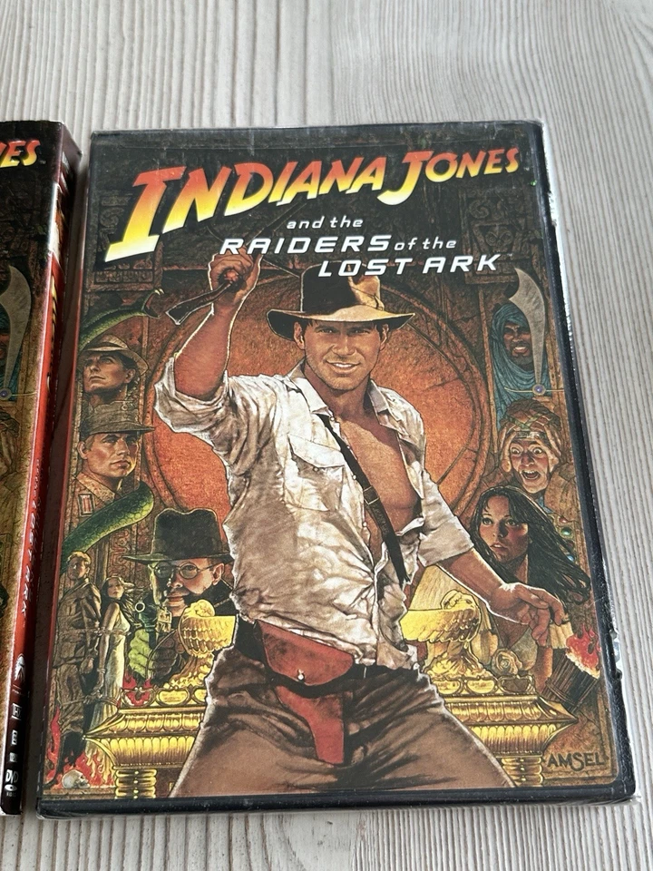 RAIDERS OF THE LOST ARK 1981 DVD BRAND NEW W/ SLIP COVER HARRISON FORD - Image 2 of 4